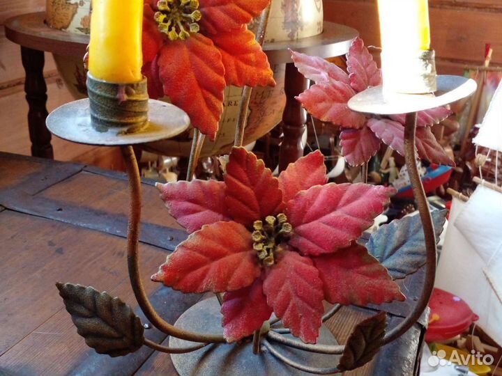 Подсвечник графа Дракулы на 3 свечи