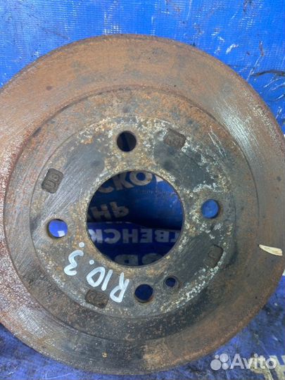 Задний тормозной диск Kia Rio 3 седан 2013