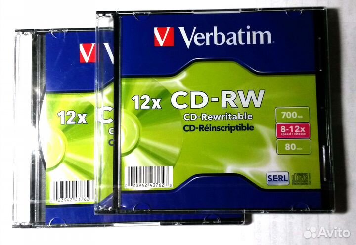 Коробки для дисков CD/DVD и болванки CD/DVD-RW