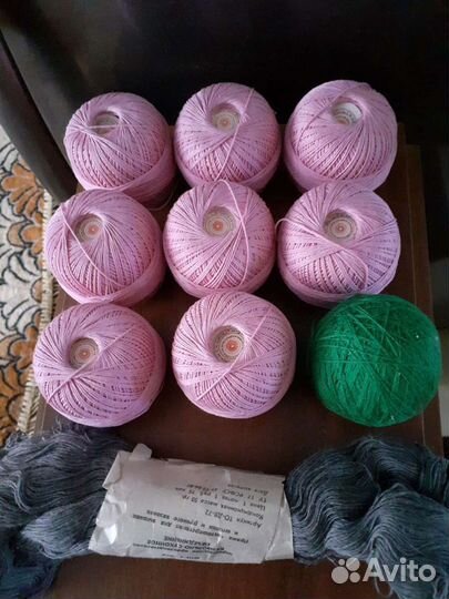 Пряжа для машинной вязки,нитки х/б