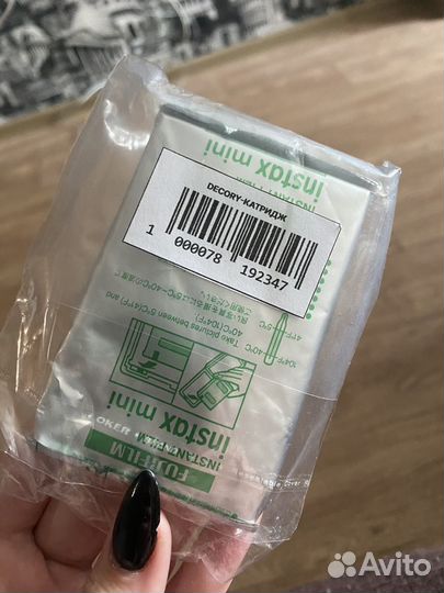 Картриджи на instax mini 10 штук