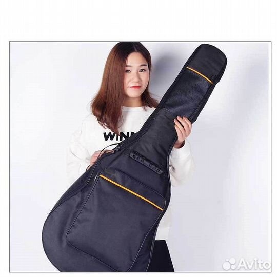 Чехол для акустической гитары утепленный 5 мм