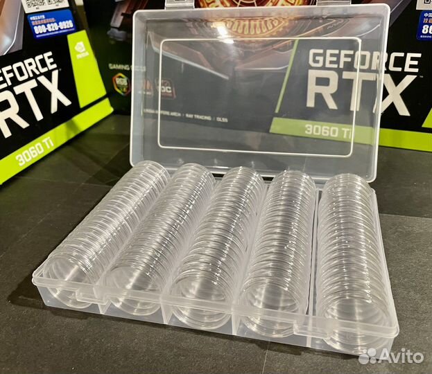 Монетница 30мм капсулы для монет