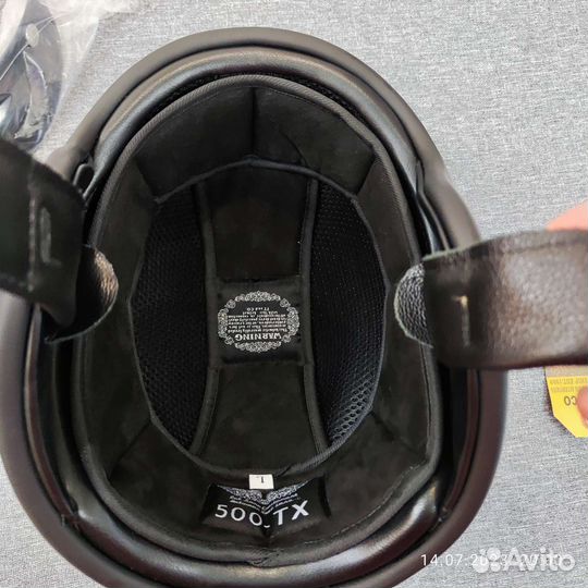 Мотошлем открытый новый