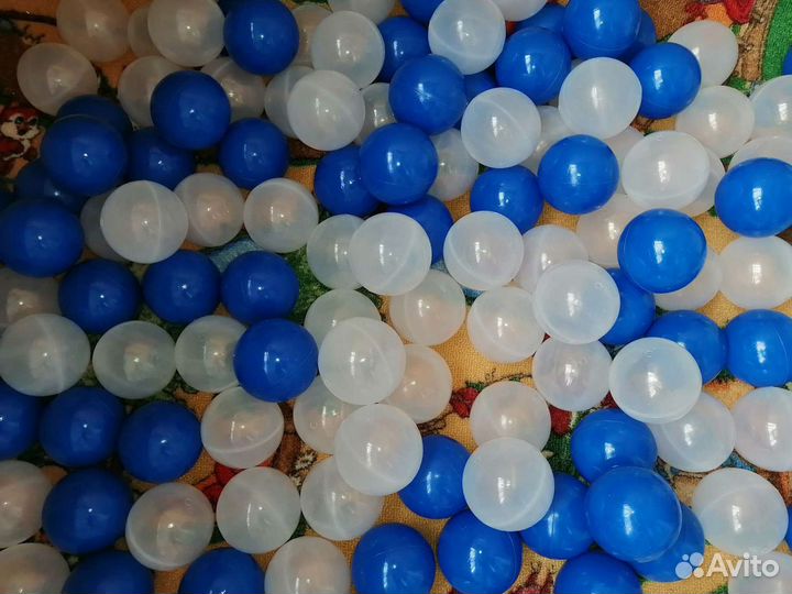 Шарики для сухого бассейна 360 шт диаметр 6.5 см