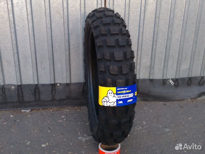 Мотошина 150 70 18 Мишлен Вайлд