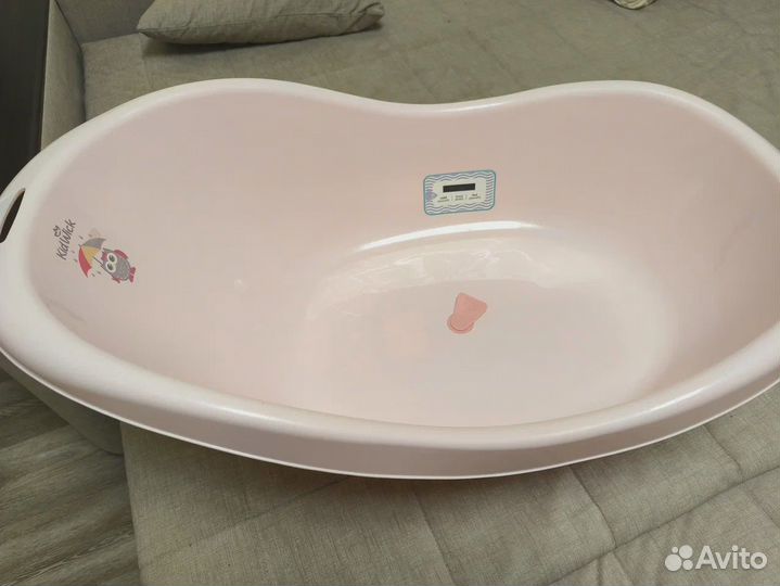 Детская ванночка для купания с горкой