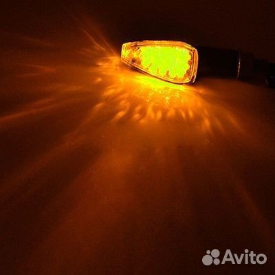 Поворотники универ. светодиодные янтарно-жёлтые