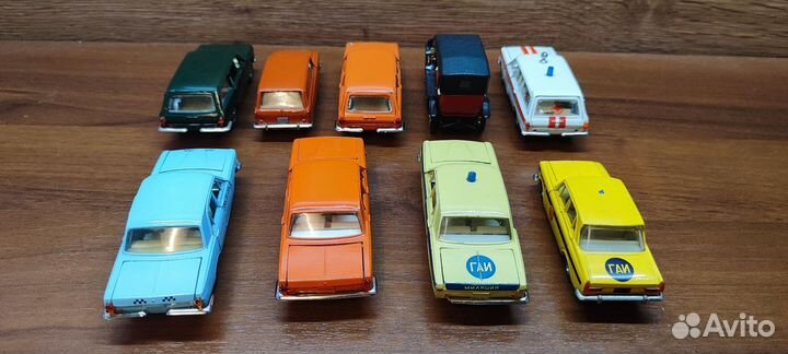 Коллекционные машинки СССР