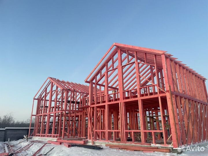 Строительство домов, фундамент, бетонные работы