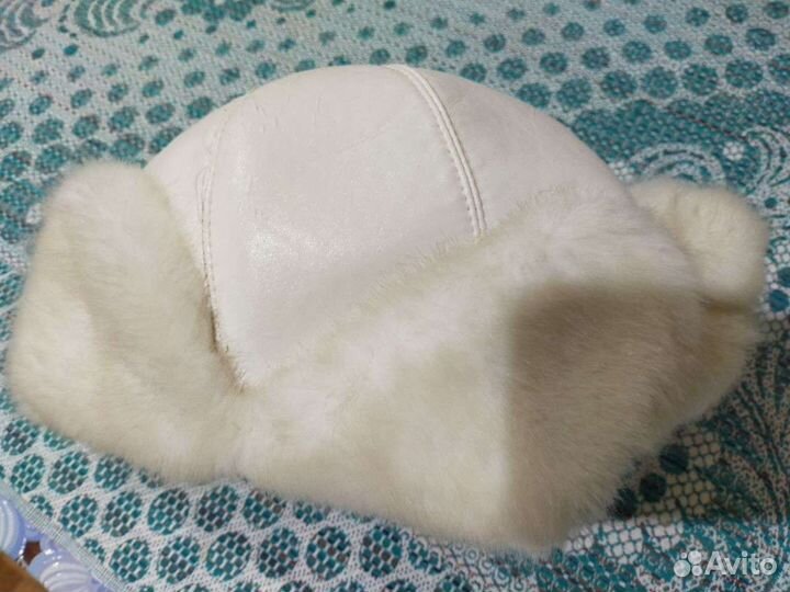 Шапка ушанка женская