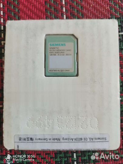 Карта памяти MMC Siemens 6ES7953-8LG20-0AA0