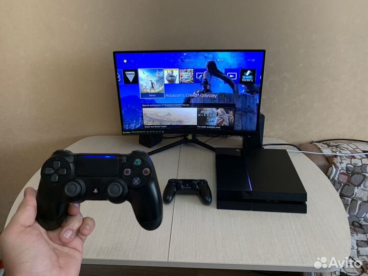 Ps 4, 33 игры Hogwarts Legacy,Assassin,GTA5