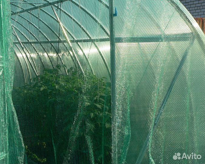 Сетка затеняющая защитная 55 ширина 3м
