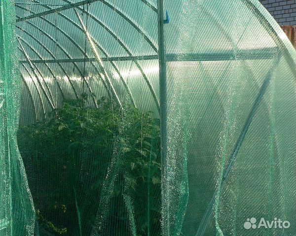 Сетка затеняющая защитная 55 ширина 3м
