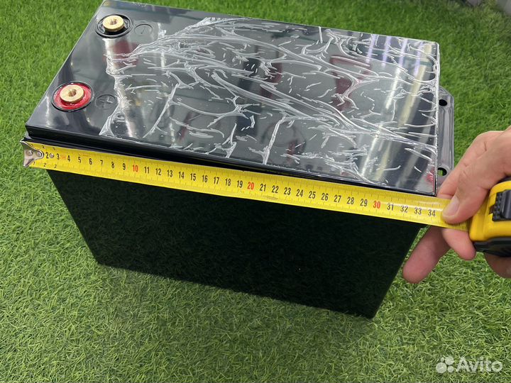 Корпус под аккумулятор 19*34,5*24,5 с трещиной 000