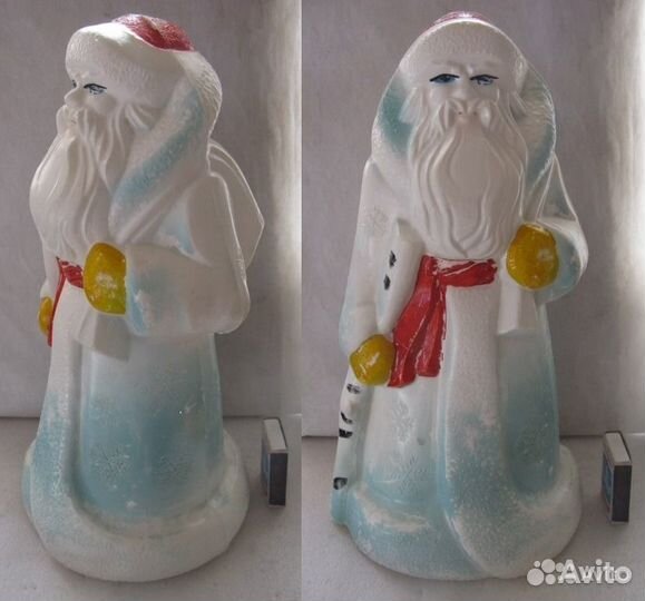 Деды Морозы СССР пластик игрушки