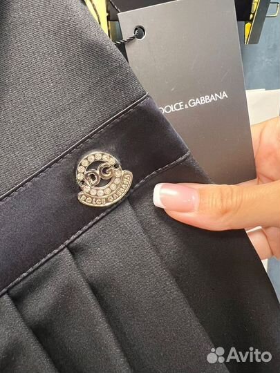 Юбка школьная dolce gabbana