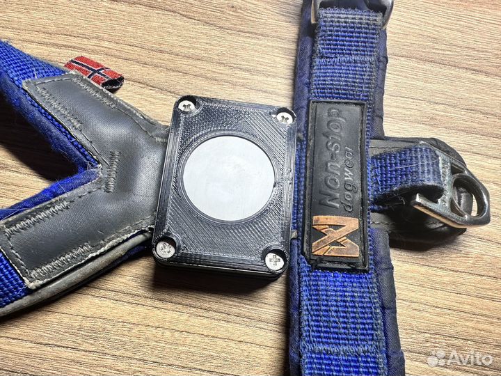 Крепление для трекера Apple AirTag на ошейник