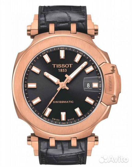 Ремешок на часы Tissot T-Race T115.407A Оригинал
