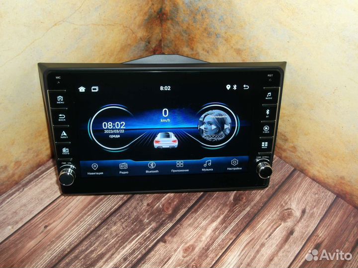 Машнитола LADA Granta FL Android с крутилками