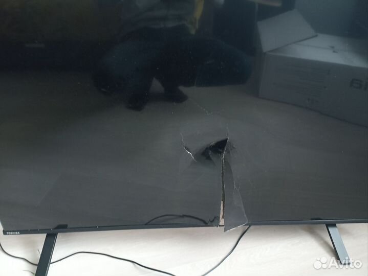 Телевизор SMART tv на запчасти диагональ 50