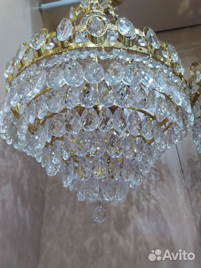 Люстра хрустальная