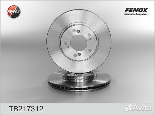 Диск тормозной перед прав/лев TB217312 TB21