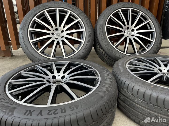 Оригинальные колеса Mercedes GLS167,glsx167 r22