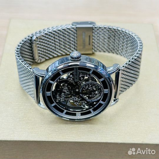 Часы серебро Michael Moskvin skeleton