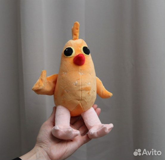 Мягкая игрушка птичка