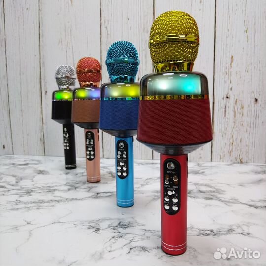 Беспроводной караоке микрофон Wireless
