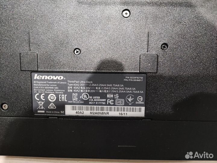 Док станции Lenovo,Hp,Dell