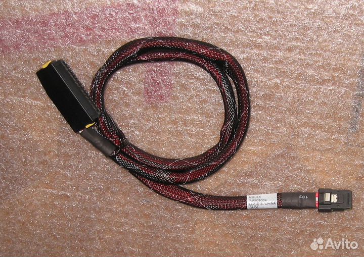 Кабель шлейф SFF-8484 host to SFF-8087 drive (1м)