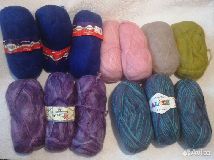 Пряжа 70% мохер, Турция