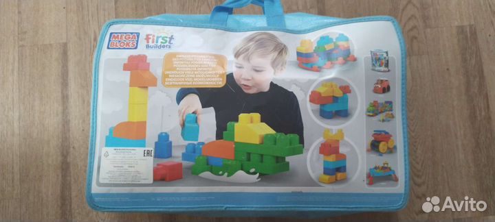 Конструктор Mega bloks для детей 1-5 лет