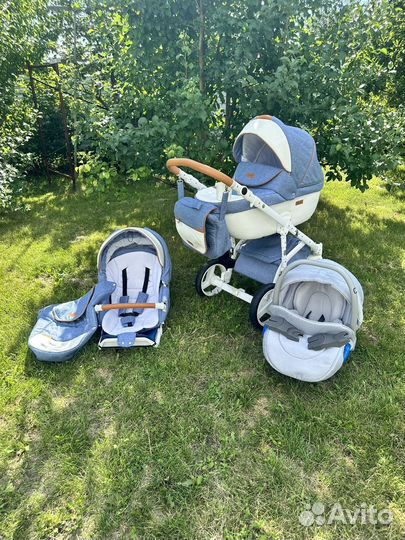 Коляска adamex massimo 3 в 1