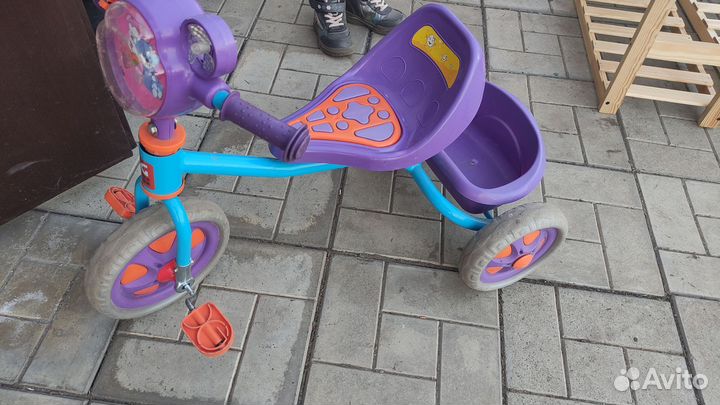 Велосипед трёхколёсный детский
