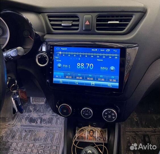 Магнитола Android Kia Rio 3 2010-2016