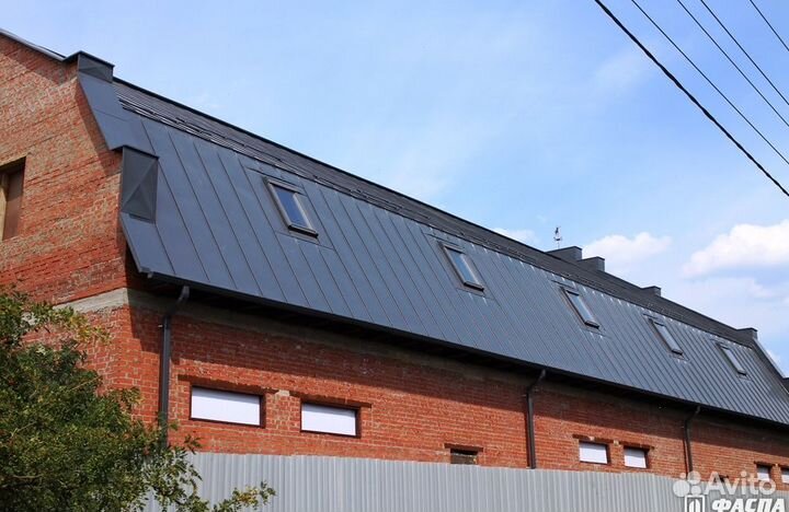 Фальцевая кровля, Кликфальц, Двойной стоячий фальц