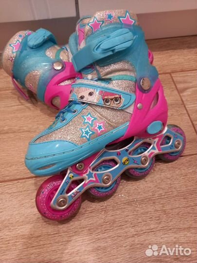 Роликовые коньки детские раздвижные