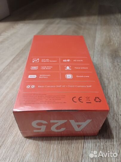 Телефон Itel A25 1/16 новый