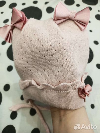 Шапка для девочки весна осень