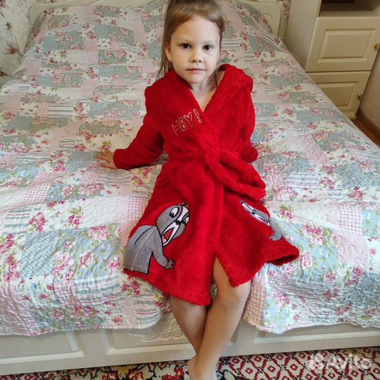 Халат для девочки р 4-5,6-7,10-11,12-13,14-15 лет