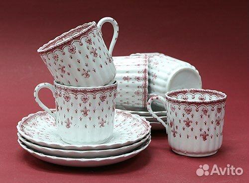 Кофейные пары 6 штук фарфор Copeland & sons