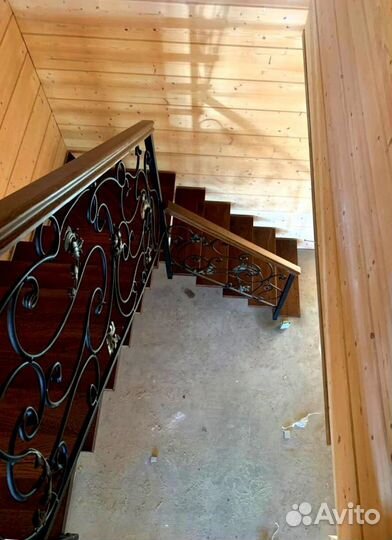 Забежная лестница с установкой