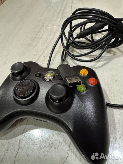 Геймпад xbox 360 (проводной)