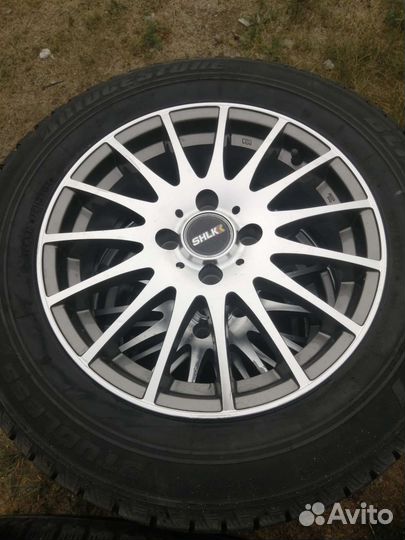 Литые диски r 15 (новые) с резиной