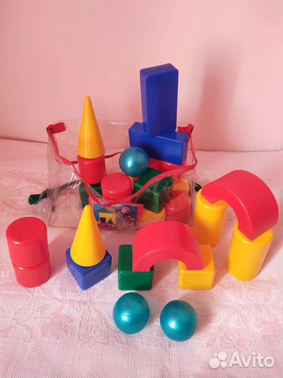 Конструктор Строитель 28 деталей