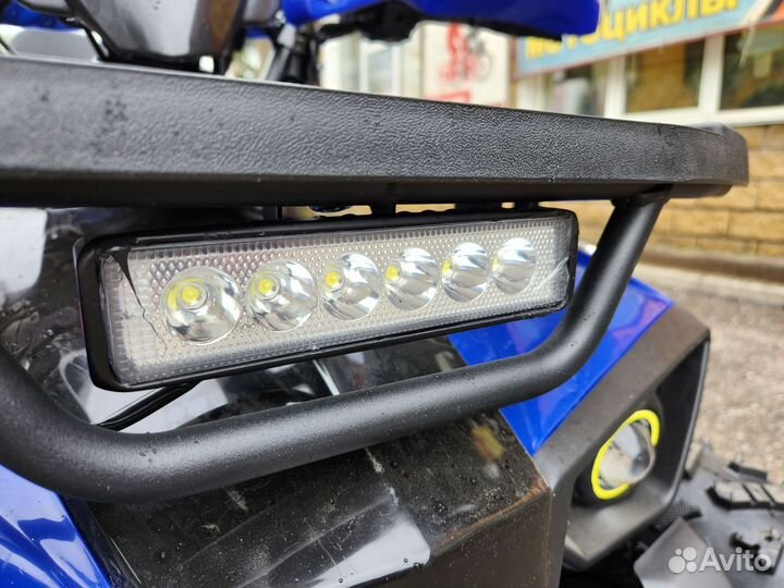Квадроцикл Hunter 125 Lux (синий)